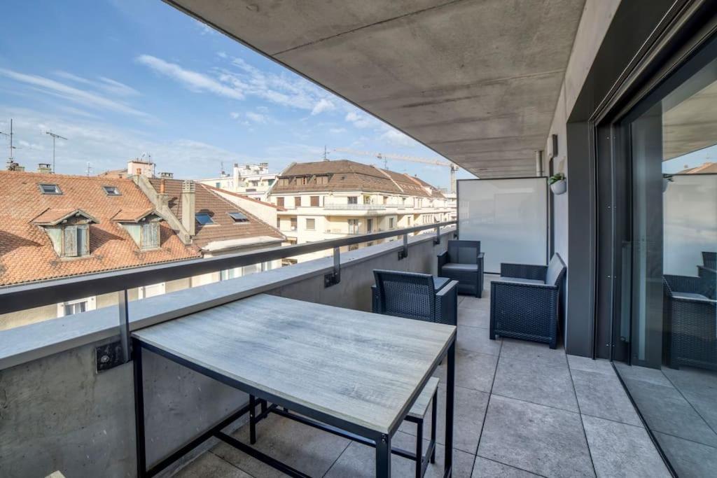 Ferienwohnung Modern'Blue - Gare Annemasse A 3Min-Geneve Acces Direct Exterior foto
